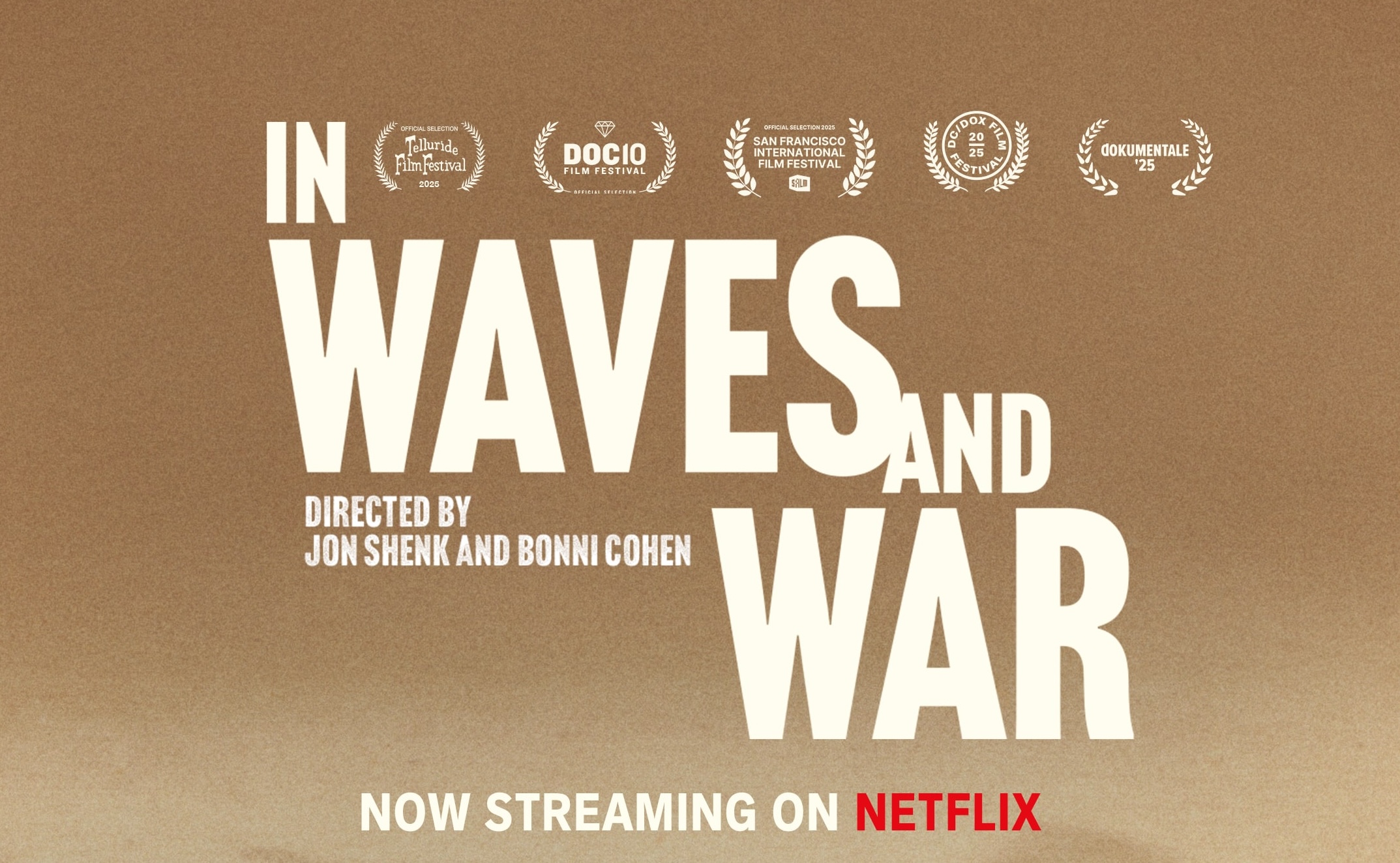 Cartaz do documentário In Waves and War